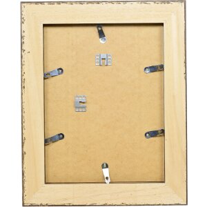 Ramka na zdjęcia Effect Profil 31, 10x10 cm, brąz – drewniana z szkłem akrylowym, styl barokowy