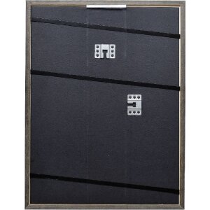 Ramka na zdjęcia z drewna Profil 25, zielona, 25x50 cm, szkło muzealne