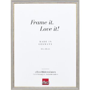 Ramka drewniana Effect Profil 25, szara, 25x50 cm z...