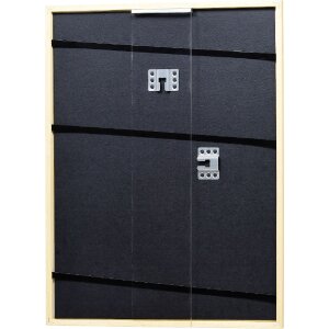 Ramka na zdjęcia z drewna naturalnego „Profil 20” – szkło antyrefleksowe 40x60 cm