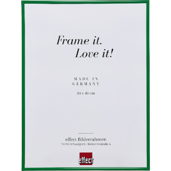 Ramka na zdjęcie Effect 10x10 cm, zielona z szkłem akrylowym