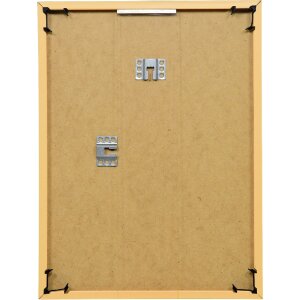 Ramka plastikowa Effect 10x10 cm złota z szkłem akrylowym