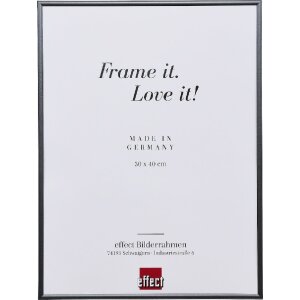 Rama plastikowa 10x10 cm szara z szkłem antyrefleksowym...