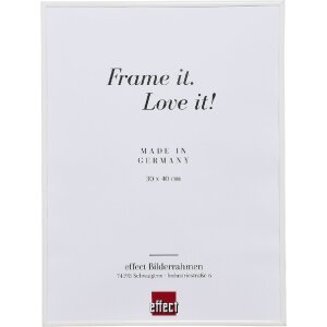 Ramka na zdjęcia 10x10 cm biała z szkłem antyrefleksowym,...
