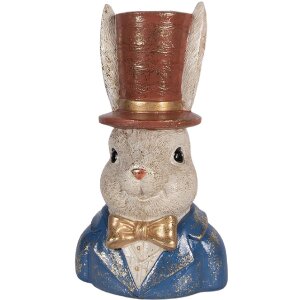 Bust królika Clayre & Eef, beżowy, 17x13x29 cm...