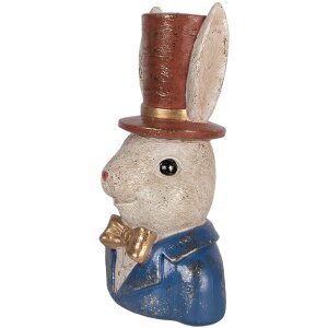 Bust królika Clayre & Eef, beżowy, 17x13x29 cm...