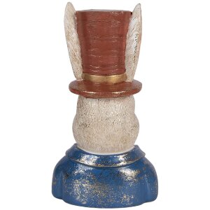 Bust królika Clayre & Eef, beżowy, 17x13x29 cm – dekoracja wnętrza