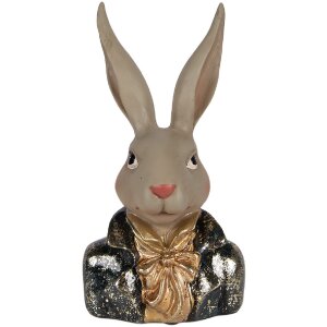 Figurka królika z złotym płaszczem –...