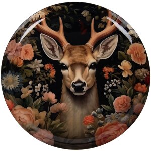 Miska dekoracyjna Clayre & Eef, czarno-brązowa,...