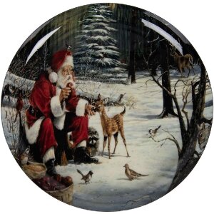 Clayre & Eef 66416 Dekorative Schale Ø 28 cm...