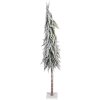 Clayre & Eef 50833 Künstlicher Weihnachtsbaum 80 cm hoch 15 cm Durchmesser grün