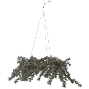 Clayre & Eef 50839 Weihnachtskranz mit LED Ø...