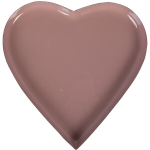 Zestaw 3 dekoracyjnych misek Clayre & Eef w kolorze różowym Ø 24/19/13 cm