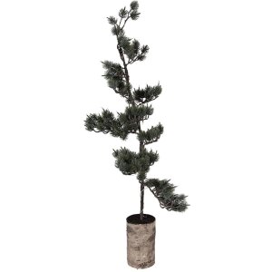 Clayre & Eef 50845 Dekoration Baum mit LED 30x35x100...
