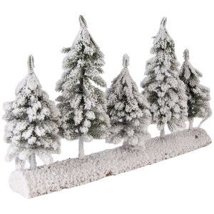 Clayre & Eef 66434 Weihnachtsbaum Dekoration 40x8x25...
