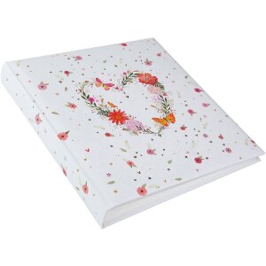 Album fotograficzny Goldbuch Floral Embrace 30x31 cm – 60 stron z pergaminem, okładka z wykończeniem złotym, wykonany w Niemczech