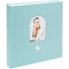 Album na dzieci Goldbuch Cozy Nest Aqua – 58 stron z wycięciem na zdjęcie i wstępem do wpisów