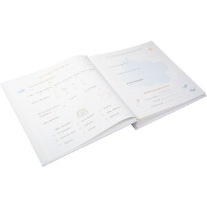 Album na dziecięce wspomnienia Little Splash 30x31 cm – z pergaminem i złotą wyprawą