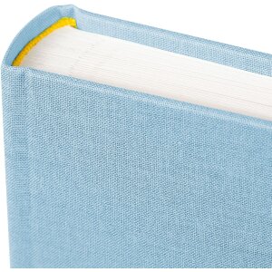 Album dziecięcy Goldbuch hello.baby himmelblau 30x31 cm – 60 stron lniany z drukiem na pergaminie