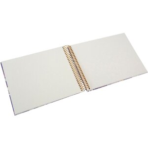 Album spiralny Goldbuch Orchid Mood fioletowy 24x17 cm – 40 stron z wypukłością złotą