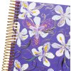 Album spiralny Goldbuch Orchid Mood fioletowy 24x17 cm – 40 stron z wypukłością złotą