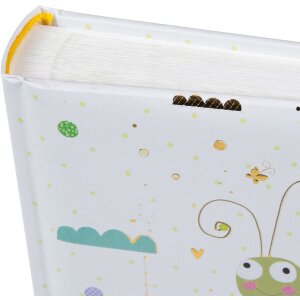 Album fotograficzny Goldbuch Little Loop 25x25 cm – z pergaminem, złotą wypukłością, 60 stron