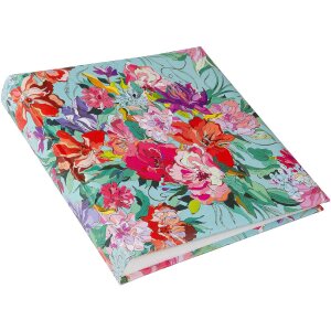 Album fotograficzny Goldbuch Velvet Bloom 25x25 cm – 60 stron z złotym nadrukiem i pergaminem