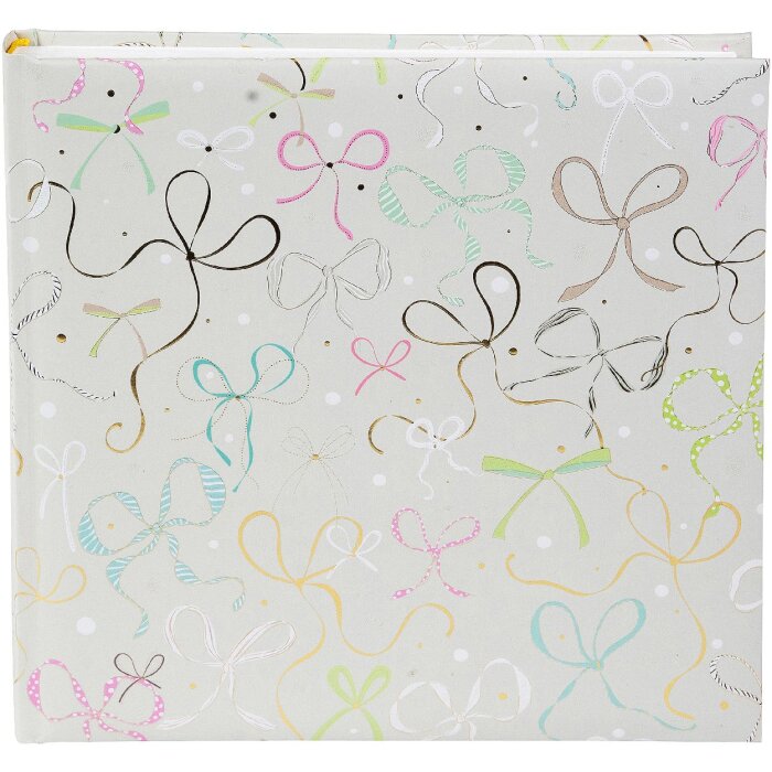 Album na zdjęcia Goldbuch Ribboné taupe 25x25 cm – z nadrukiem złotym i stronami pergaminowymi