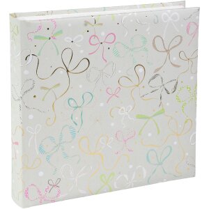 Album na zdjęcia Goldbuch Ribboné taupe 25x25 cm – z nadrukiem złotym i stronami pergaminowymi