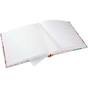 Album fotograficzny Goldbuch Velvet Bloom 30x31 cm – kwiatowy wzór z reliefem i zdobieniem złotym