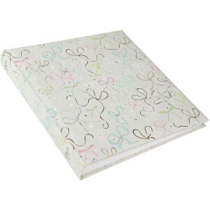 Album fotograficzny Goldbuch z wstążkami taupe 30x31 cm, 60 stron z kartą bez kwasu i złotą wyraźnością