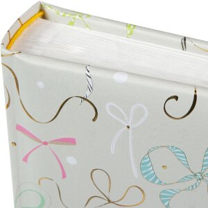 Album fotograficzny Goldbuch z wstążkami taupe 30x31 cm, 60 stron z kartą bez kwasu i złotą wyraźnością