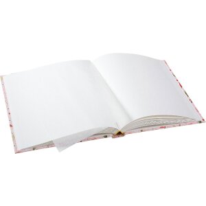 Album fotograficzny Goldbuch Secret Garden – różowy, 30x31 cm, z tłoczonym złotem i ochroną pergaminową