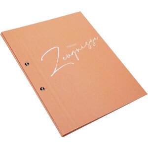 Mapa na świadectwa Goldbuch w stylu „Zawodowy owoce” 24x31 cm z 12 kieszeniami na widok