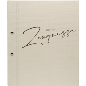 Mapa na świadectwa Goldbuch, kremowa, 24x31 cm – 12...