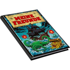 Książka przyjaciół Goldbuch – 88 ilustrowanych stron, format DIN A5