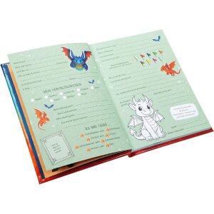 Album przyjaciół Goldbuch Drachenfreund 15x21 cm – przyjaciel smoka