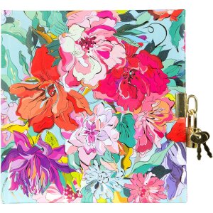 Dziennik Goldbuch Velvet Bloom 16x16 cm – zamek...