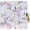 Dziennik Goldbuch Orchid Mood White 16x16 cm – z wypukłością złotą i zapięciem złotym