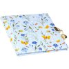 Dziennik Goldbuch Secret Garden Blue – 16,5 x 16,5 cm, 96 kartek, złota wypukłość