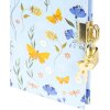 Dziennik Goldbuch Secret Garden Blue – 16,5 x 16,5 cm, 96 kartek, złota wypukłość
