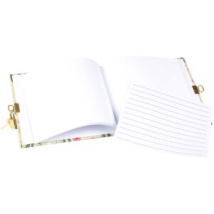 Dziennik Goldbuch Secret Garden Time To Bloom – 16,5 x 16,5 cm, złoty