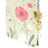 Dziennik Goldbuch Secret Garden Time To Bloom – 16,5 x 16,5 cm, złoty