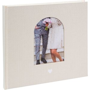 Książka gości Goldbuch Herzensmoment – beżowa,...