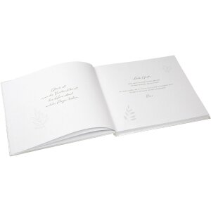 Album gości Goldbuch „Herzklopfen” 24x22 cm – złoty, ilustrowany, elegancki zapis gości