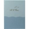 Notatnik Goldbuch „let if flow” – 15x22 cm, 200 stron, złote wzory, papier 100 g/m²