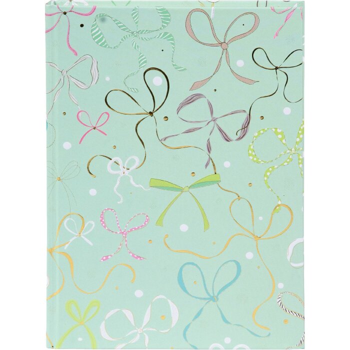 Notatnik Goldbuch z wstążką taupe 15x22 cm, zapięcie sznurekowe, szlifowanie złotym nadrukiem