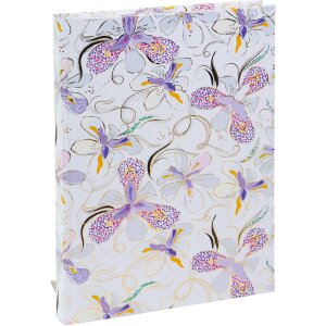 Notatnik Goldbuch Orchid Mood White – 200 kartek, sklejka niciowa, złota dekoracja