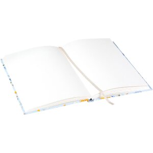 Notatnik Goldbuch Secret Garden Blue – z złotym nadrukiem i sznurkowym układem