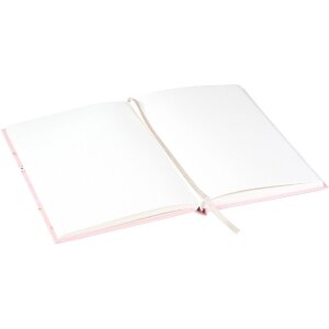 Notatnik Goldbuch Secret Garden – wzór z motylami i ważkami w kolorze różu, 15x22 cm